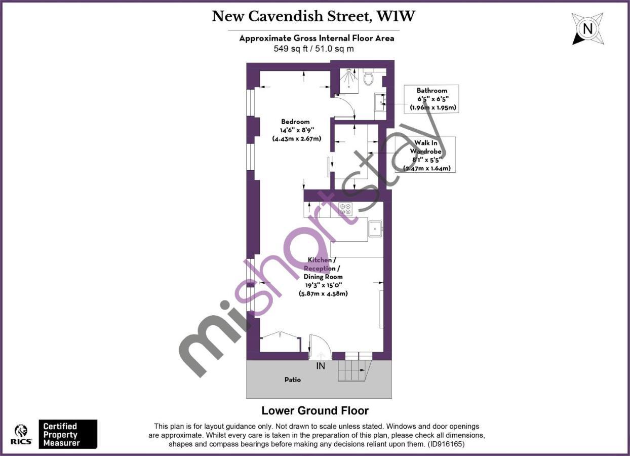 The Residence Fitzrovia - Private One Bedroom Apartment With Own Entrance London Eksteriør billede